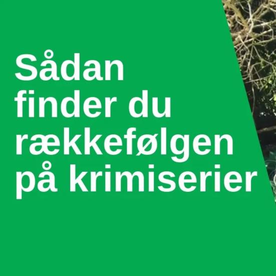 Forside til video med titlen og billede af den kvindelige formidler, der har lavet videoen.