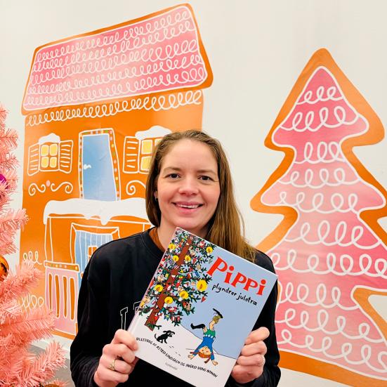 Børnekulturformidler holder anbefalet Pippi-bog