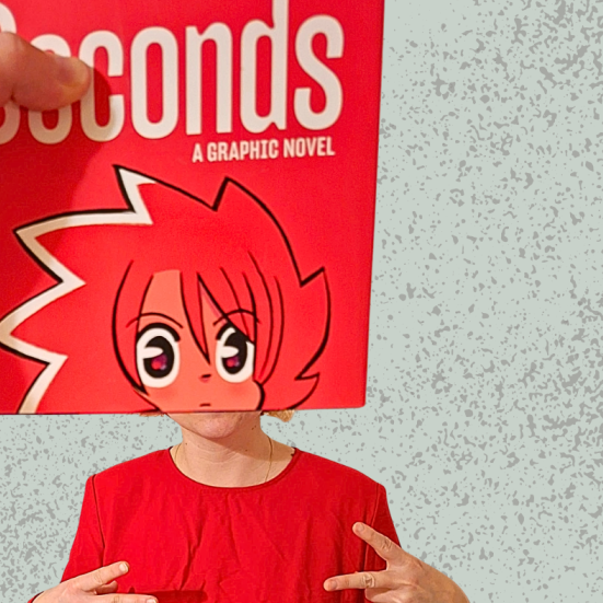 Litteraturformidler, Alma, bag forsiden af Seconds