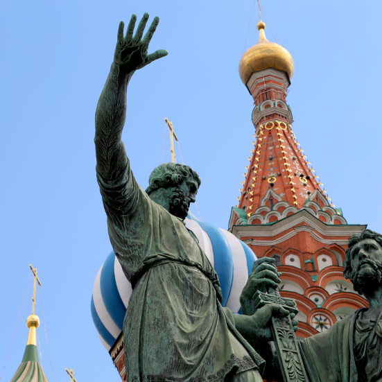 Statuer og tårne i Rusland 