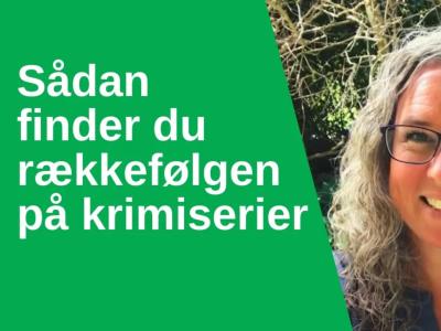 Forside til video med titlen og billede af den kvindelige formidler, der har lavet videoen.