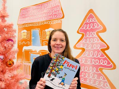 Børnekulturformidler holder anbefalet Pippi-bog