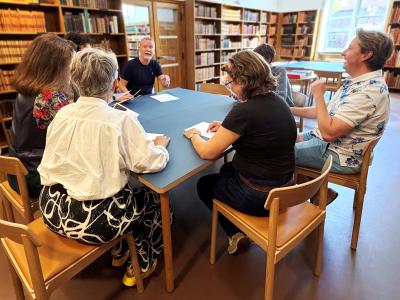 Fælleslæsning på biblioteket
