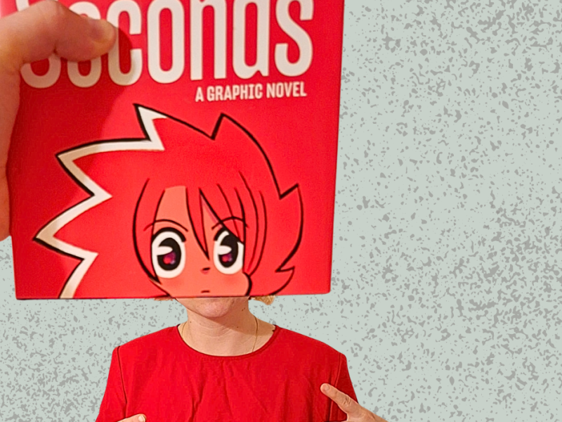 Litteraturformidler, Alma, bag forsiden af Seconds