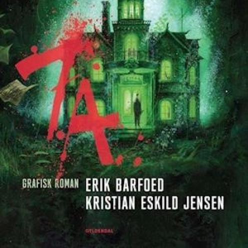 Forside på den grafiske roman 7A af Erik Barfoed og Kristian Eskild Jensen efter Bjarne Reuters roman