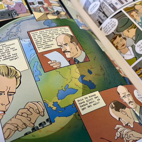 tegneserie om Inge Lehmann