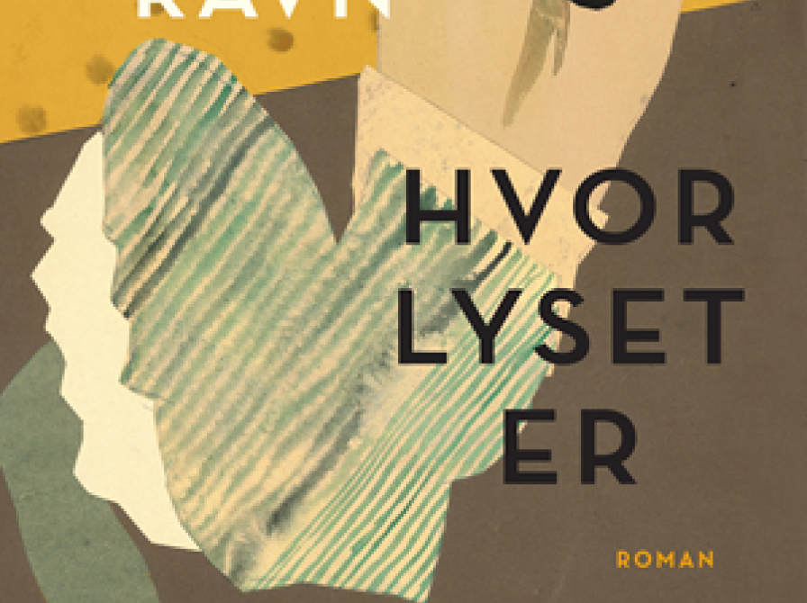 Bogforside 'Hvor lyser vender' af Malene Ravn