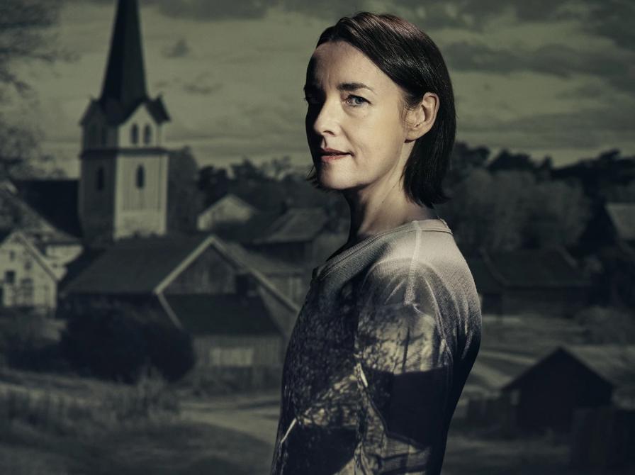 Billede fra Betty Nansens opsætning  af Kejseren af Portugalien med skuespiller Maria Rossing.