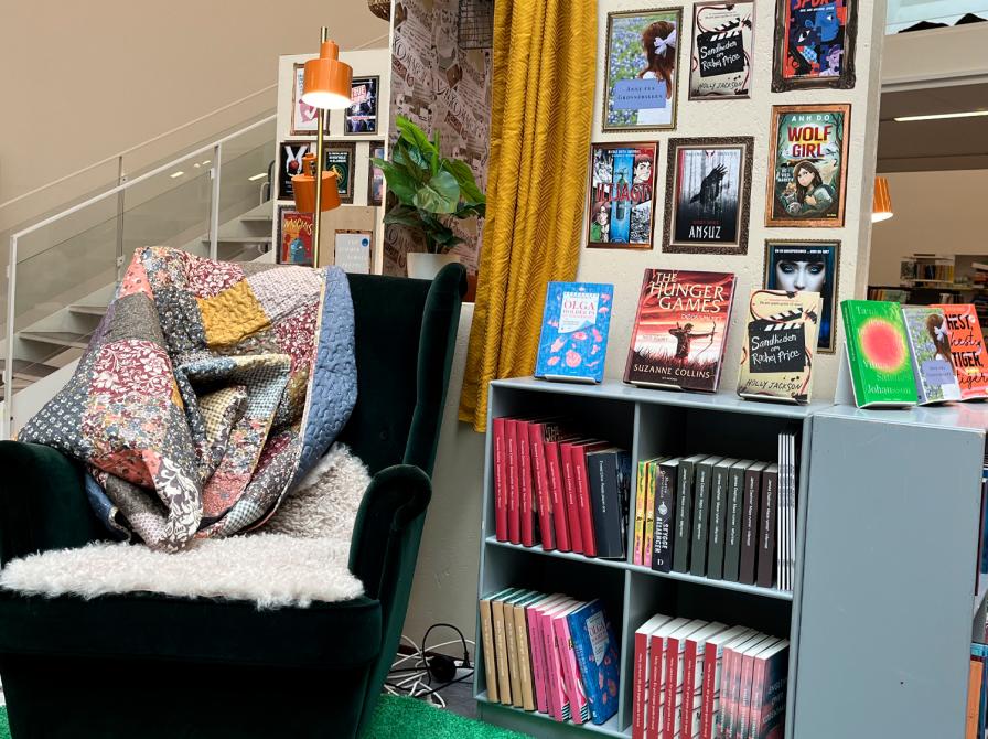 Billede fra læseinstallationen 'WOW!'