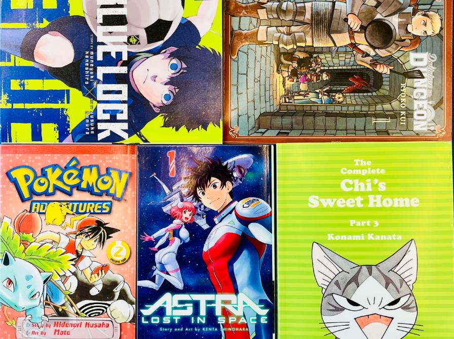 Mangabøger på engelsk