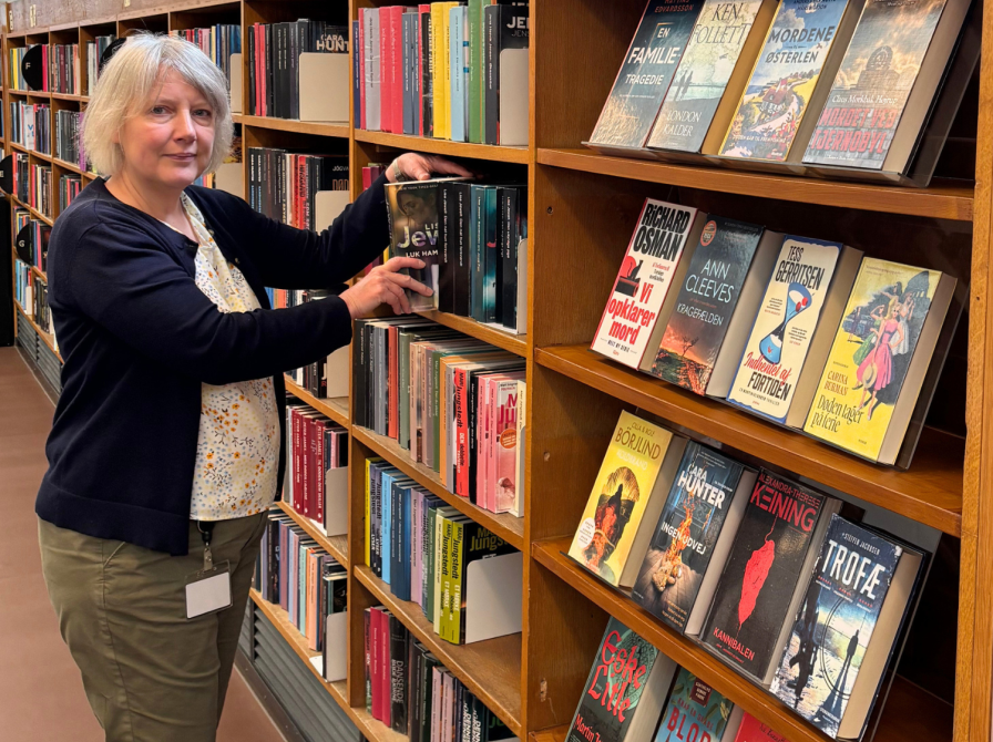 Bibliotekar sætter krimi på plads i Nordsalen