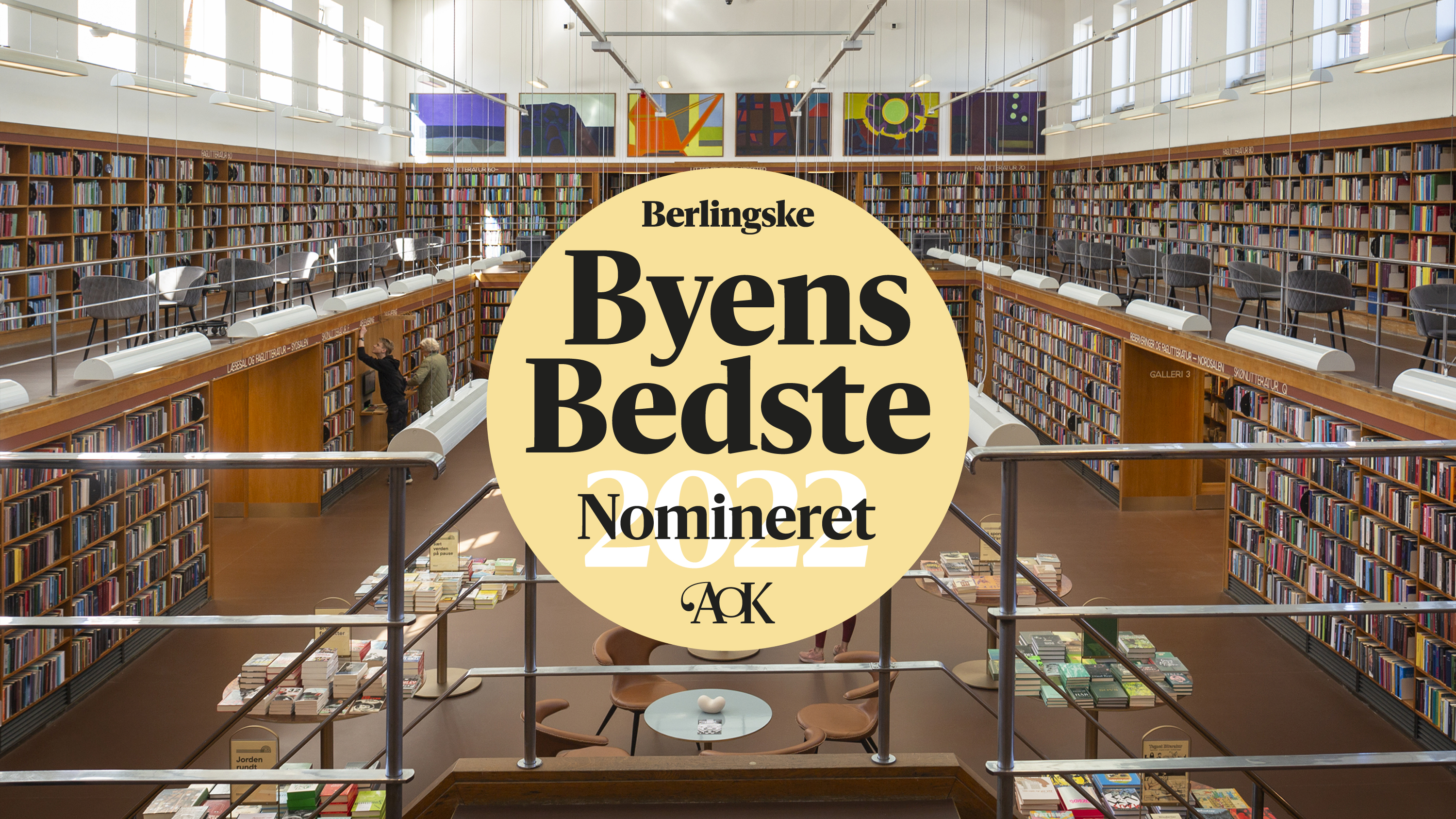 Biblioteket nomineret Byens | Biblioteket - fkb.dk